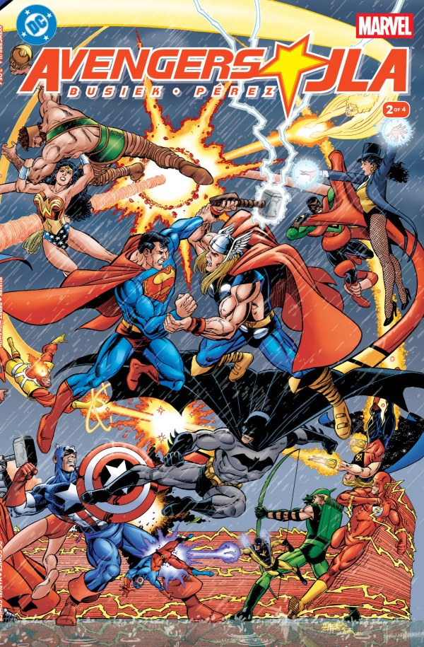 Avengers JLA #2 (Of 4) Facsimile Edition Cover A George Perez