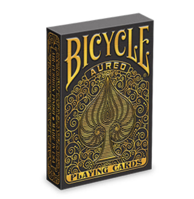 BICYCLE AUREO BLACK PLAYING CARDS