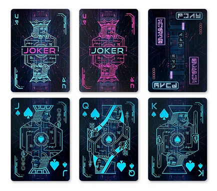 BICYCLE CYBERCITY PLAYING CARDS