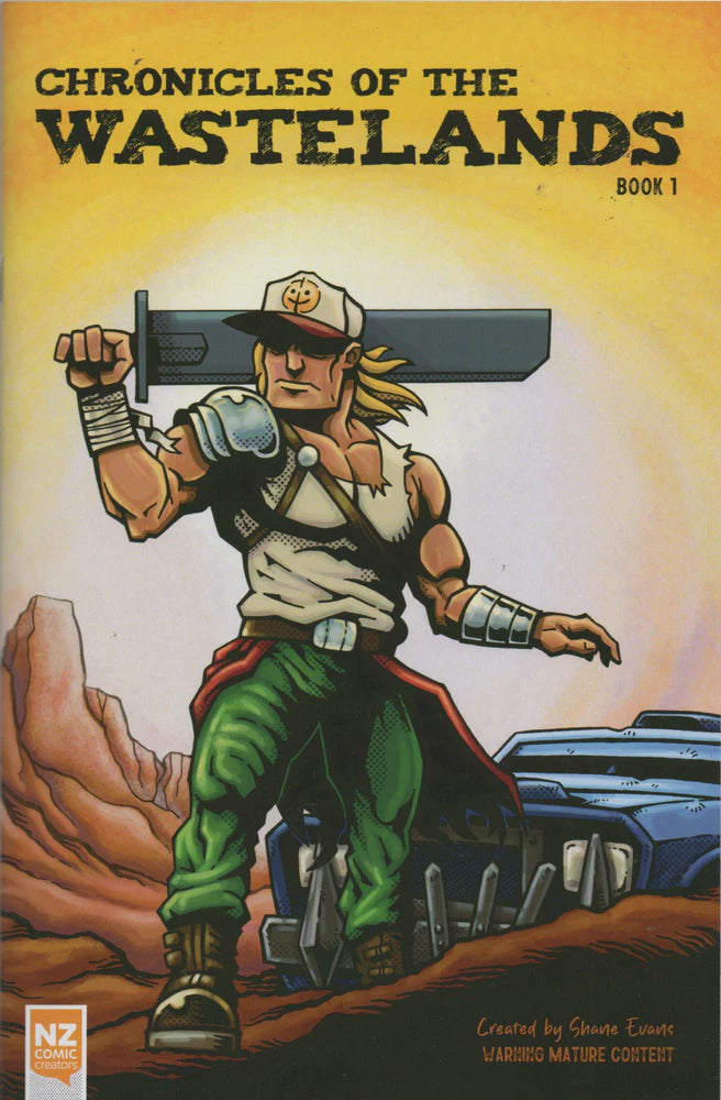 CHRONICLES OF THE WASTELANDS BOOK 1 to 4 COMIC PACK