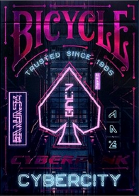 BICYCLE CYBERCITY PLAYING CARDS