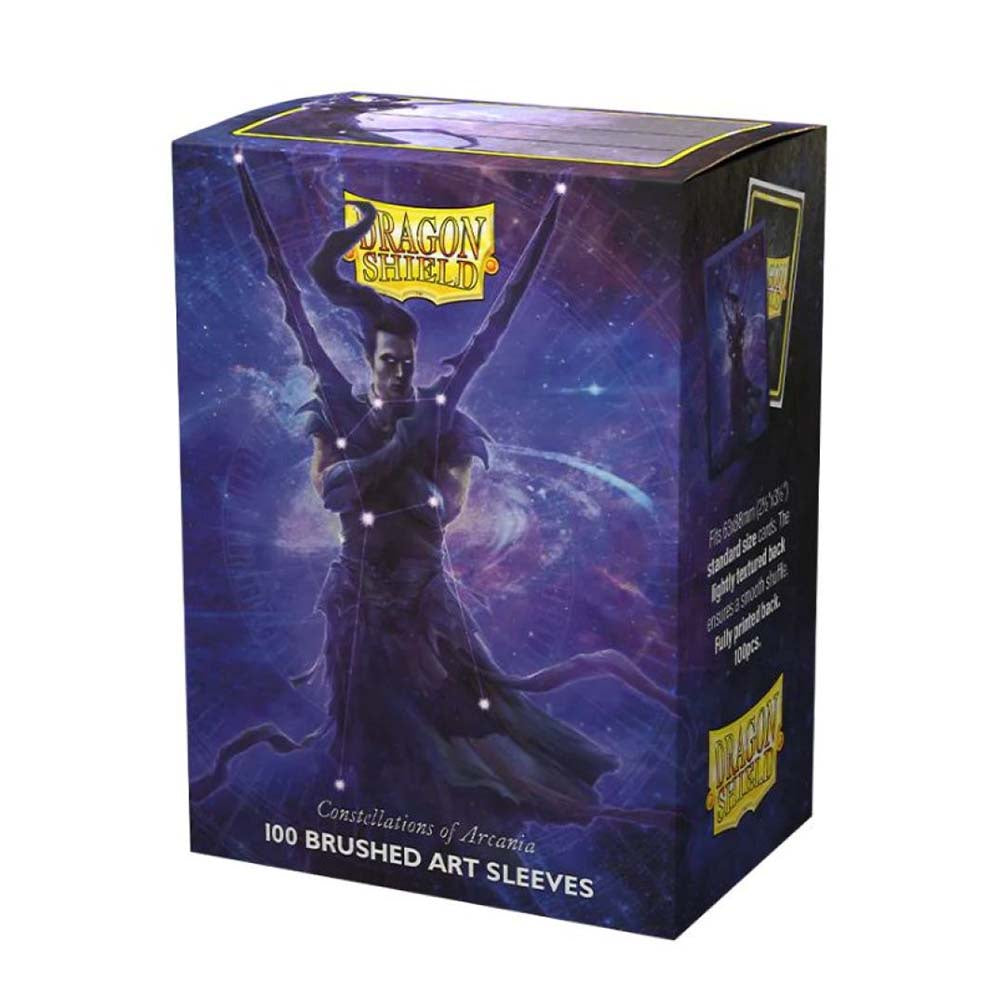 DRAGON SHIELD 100 BRUSHED ART SLEEVES - CONSTELLATIONS ALARIC