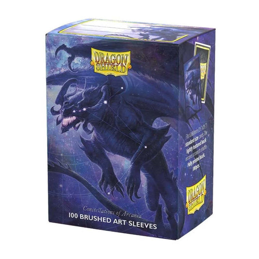 DRAGON SHIELD 100 BRUSHED ART SLEEVES - CONSTELLATIONS SIGNOIR