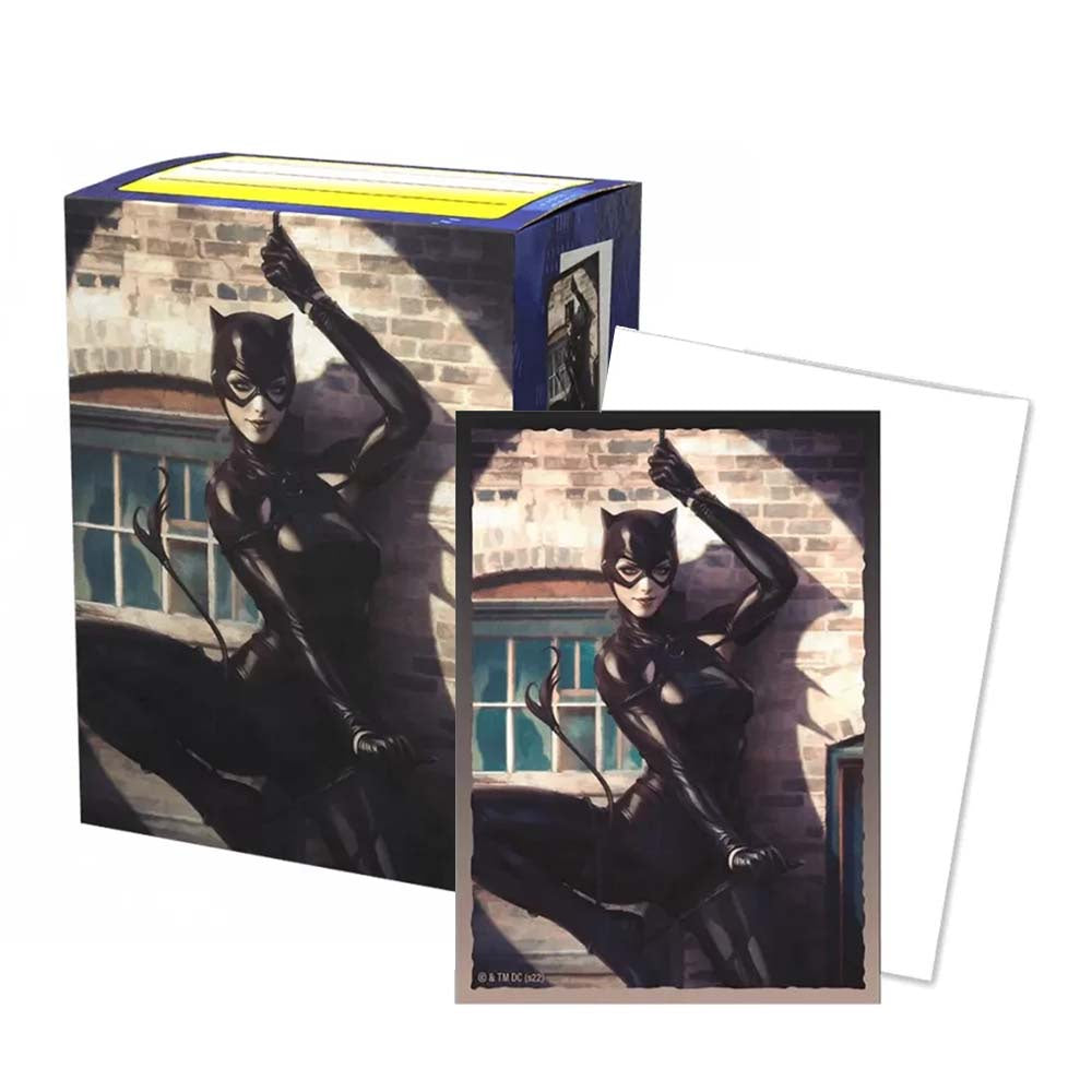 DRAGON SHIELD 100 BRUSHED ART SLEEVES - CATWOMAN