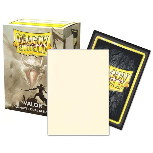 DRAGON SHIELD 100 MATTE DUAL SLEEVES - VALOR