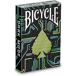 BICYCLE DARK MODE PLAYING CARDS