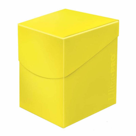 ULTRA PRO ECLIPSE DECK BOX - LEMON YELLOW