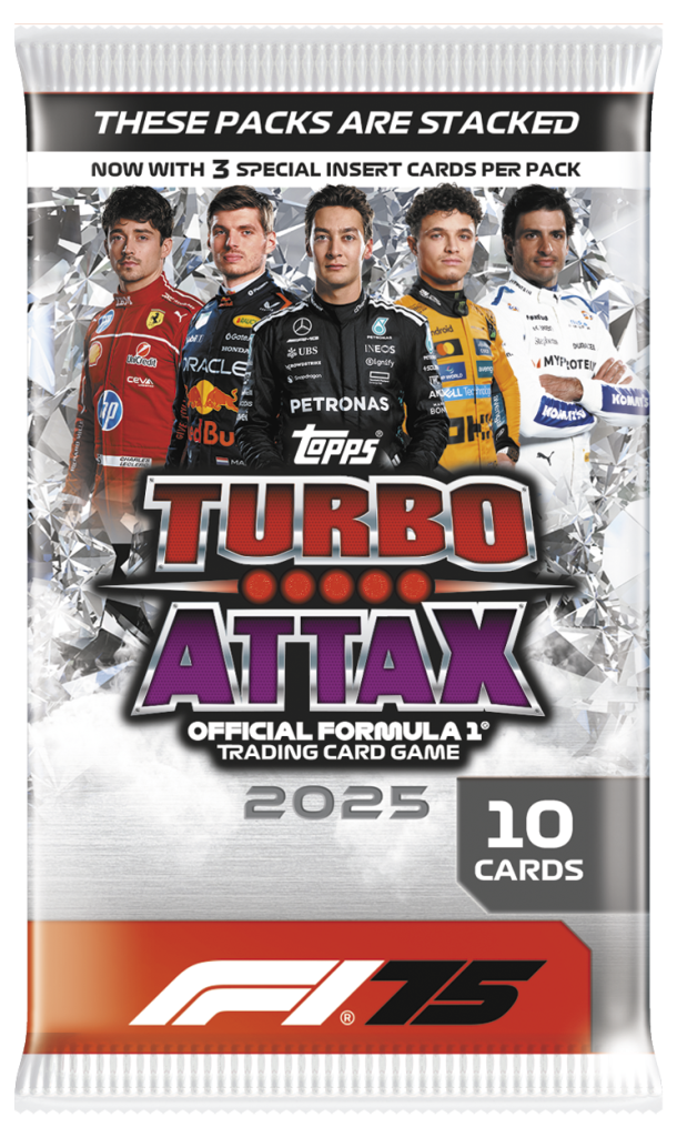 F1 TURBO ATTAX 2025 CARDS