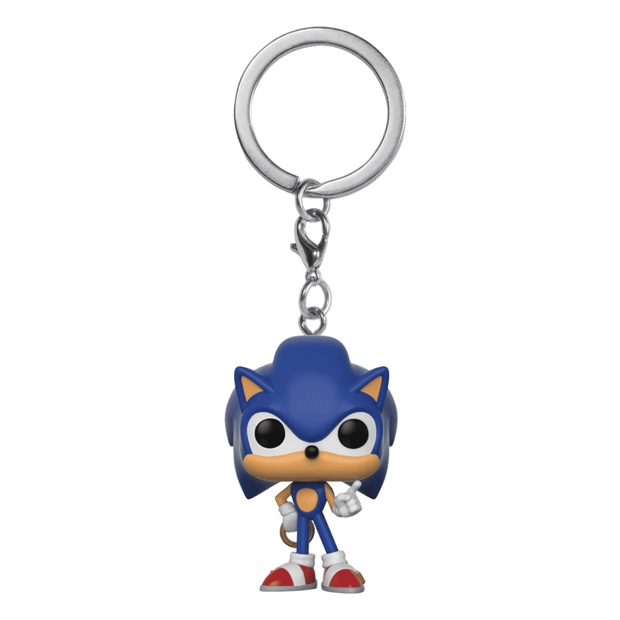 POCKET POP! GAMES: SONIC: SONIC WITH RING KEYCHAIN