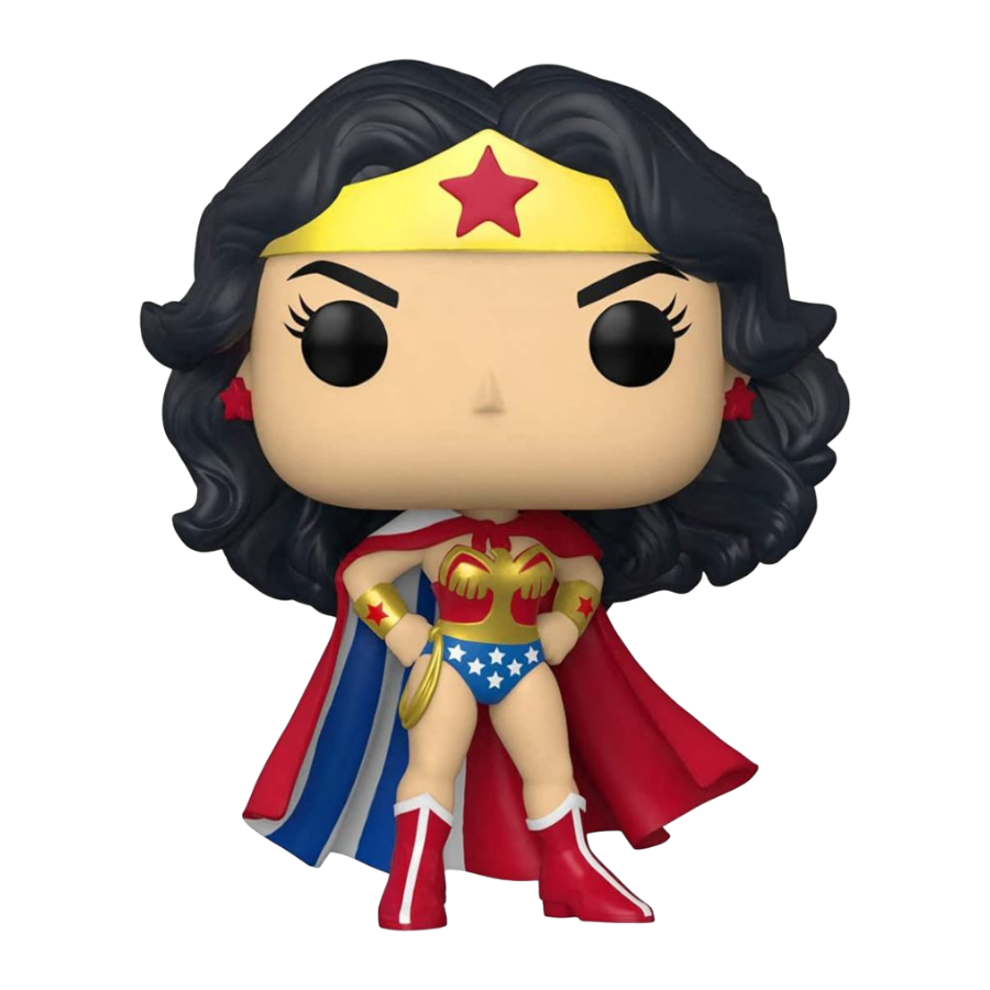 POP! DC! WONDER WOMAN CLASSIC WITH CAPE 80TH ANNIVERSARY