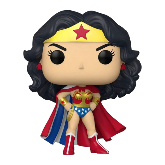 POP! DC! WONDER WOMAN CLASSIC WITH CAPE 80TH ANNIVERSARY