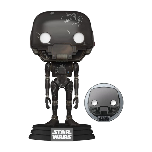 POP! STAR WARS: ACROSS THE GALAXY: K-2SO WITH PIN