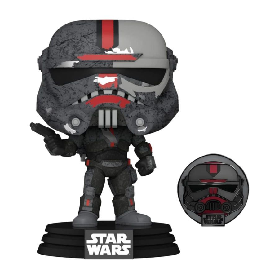 POP! STAR WARS: ACROSS THE GALAXY: HUNTER WITH PIN