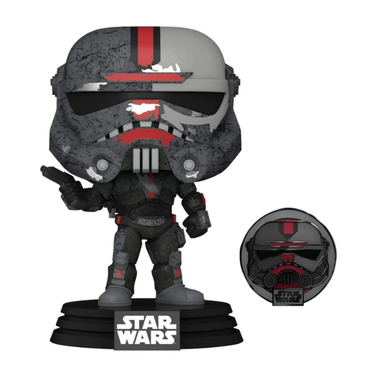 POP! STAR WARS: ACROSS THE GALAXY: HUNTER WITH PIN