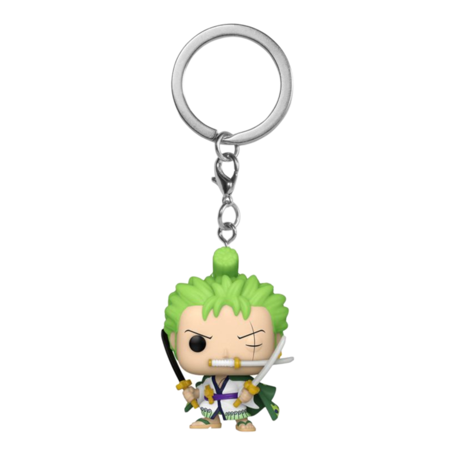 POCKET POP! ANIMATION: ONE PIECE: RORONOA ZORO KEYCHAIN