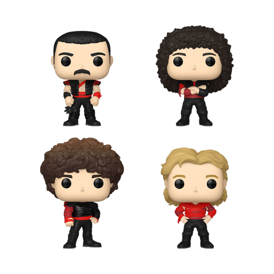 POP! ROCKS: QUEEN: RADIO GAGA 4 PACK