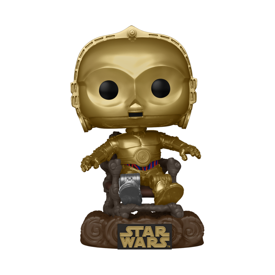 POP! STAR WARS: RETURN OF THE JEDI 40TH ANNIVERSARY C3P0 IN CHAIR