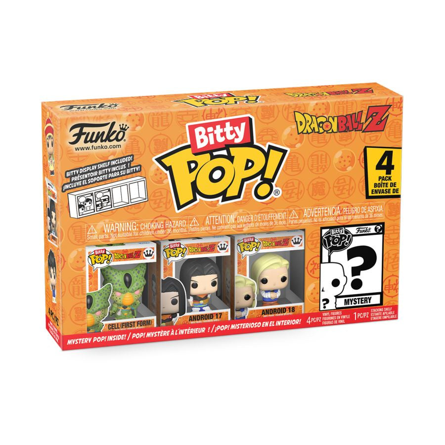 POP! ANIMATION: DRAGON BALL Z: CELL FIRST FORM BITTY POP FOUR PACK