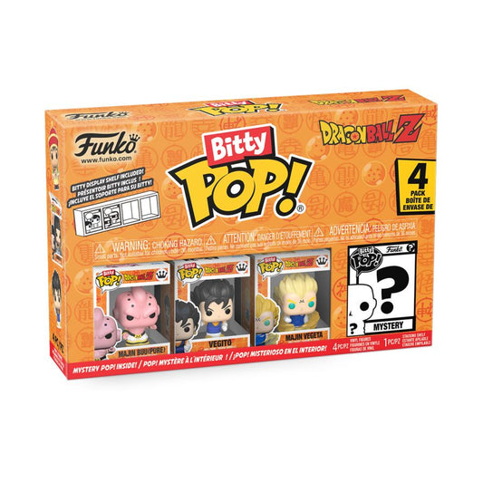 POP! ANIMATION: DRAGON BALL Z: MAJIN BUU BITTY POP FOUR PACK