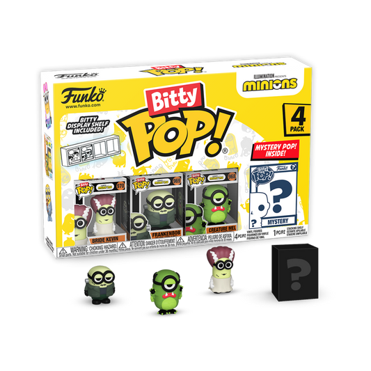 POP! MINIONS: FRANKENBOB BITTY POP FOUR PACK