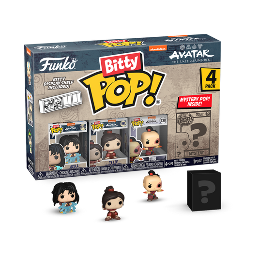 POP! TELEVISION: AVATAR THE LAST AIRBENDER: AZULA BITTY POP FOUR PACK