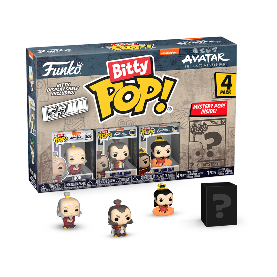 POP! TELEVISION: AVATAR THE LAST AIRBENDER: IROH BITTY POP FOUR PACK