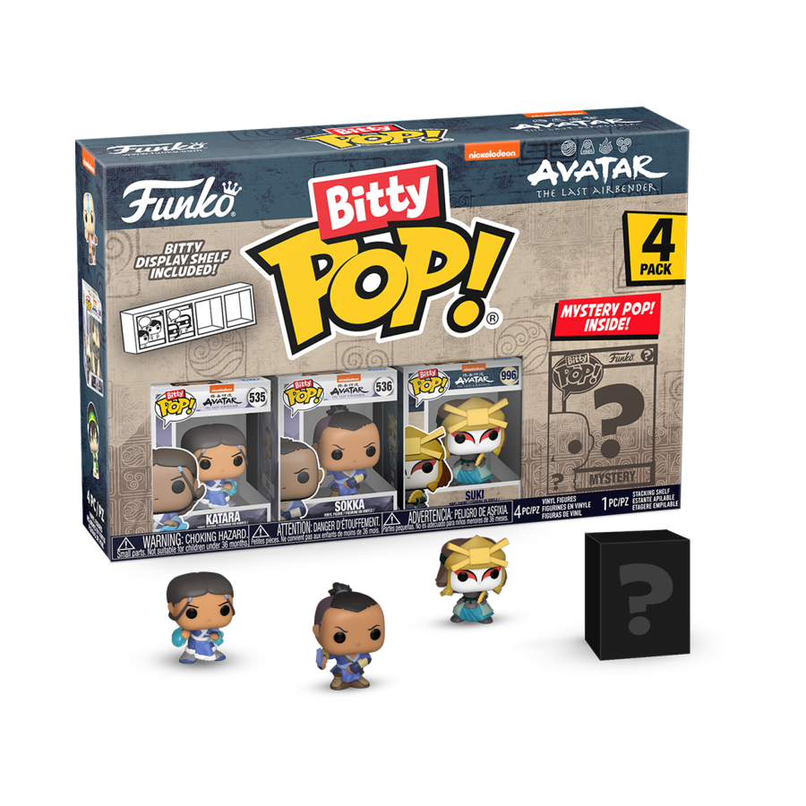 POP! TELEVISION: AVATAR THE LAST AIRBENDER: KATARA BITTY POP FOUR PACK