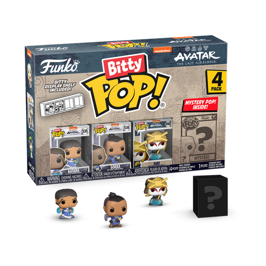 POP! TELEVISION: AVATAR THE LAST AIRBENDER: KATARA BITTY POP FOUR PACK