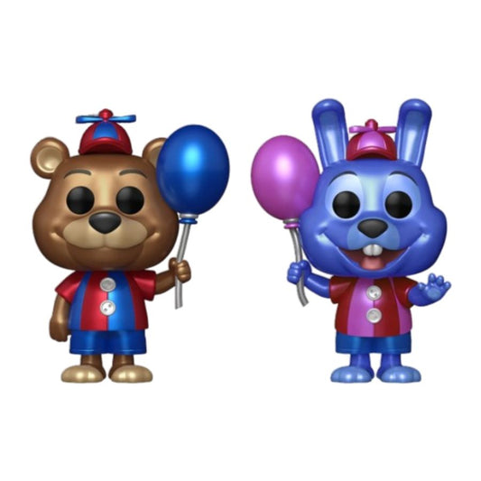 POP! GAMES: FIVE NIGHTS AT FREDDYS: BONNIE AND FREDDY METALLIC TWO PACK