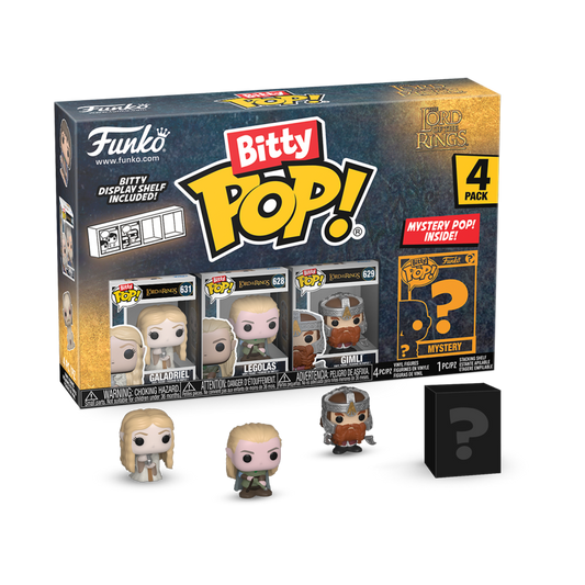 POP! MOVIES: LORD OF THE RINGS: GALADRIEL BITTY POP FOUR PACK