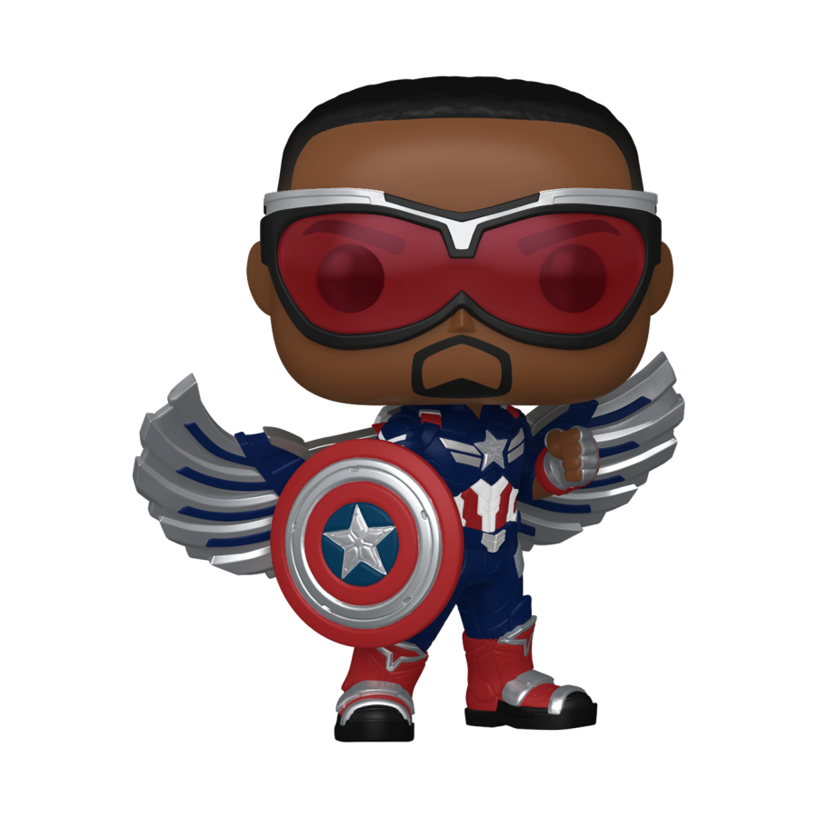 POP! MARVEL: CAPTAIN AMERICA 4: CAPTAIN AMERICA (SAM WILSON)