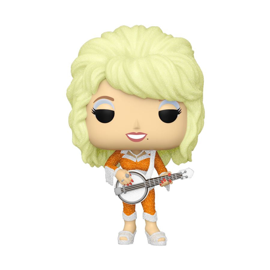 POP! ROCKS: DOLLY PARTON WITH GUITAR DIAMOND GLITTER