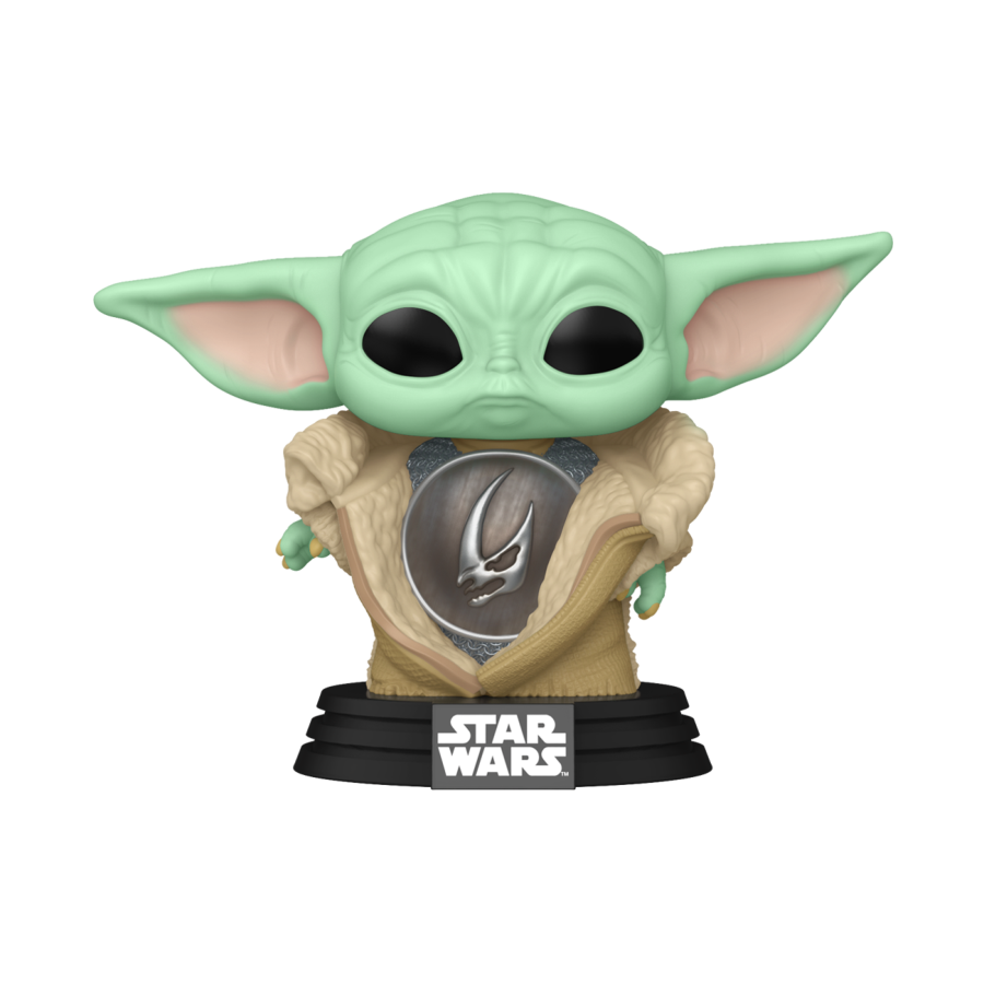 POP! STAR WARS MANDALORIAN: DIN GROGU WITH ARMOUR