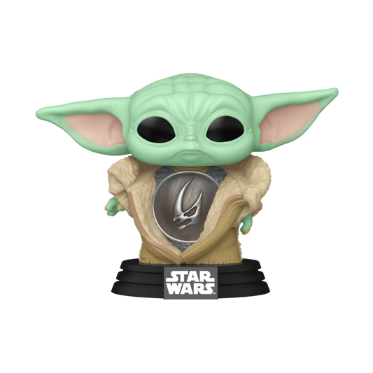 POP! STAR WARS MANDALORIAN: DIN GROGU WITH ARMOUR