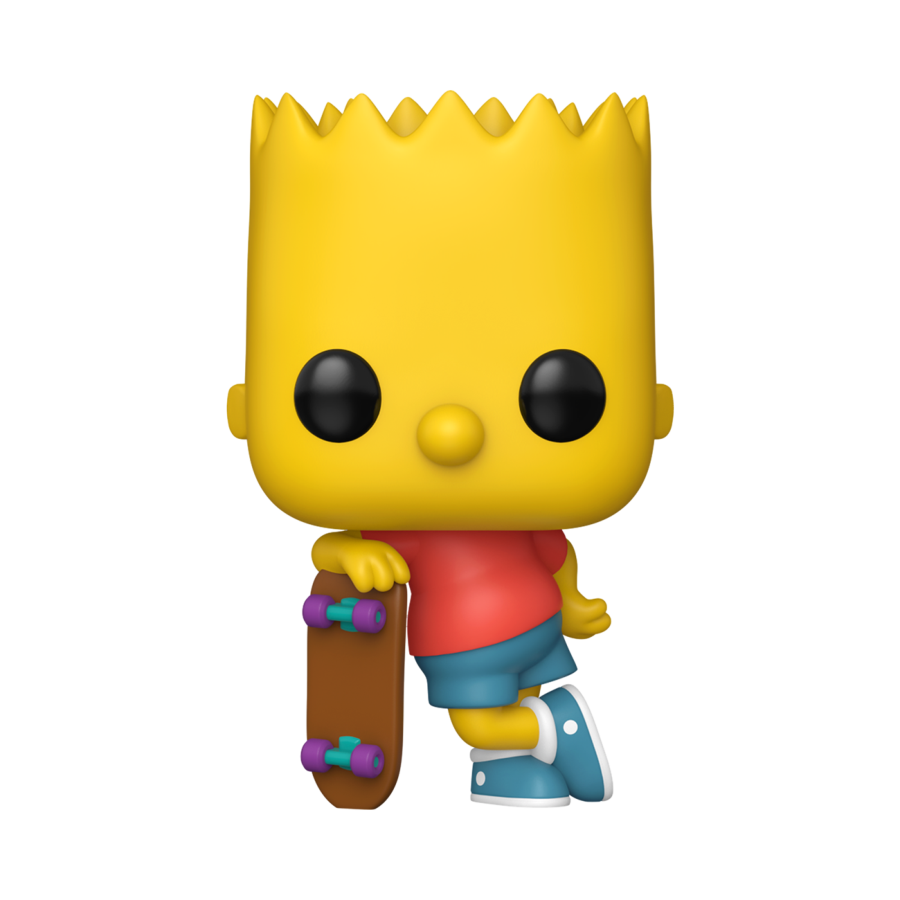 POP! ANIMATION: THE SIMPSONS: BART W/ SKATEBOARD