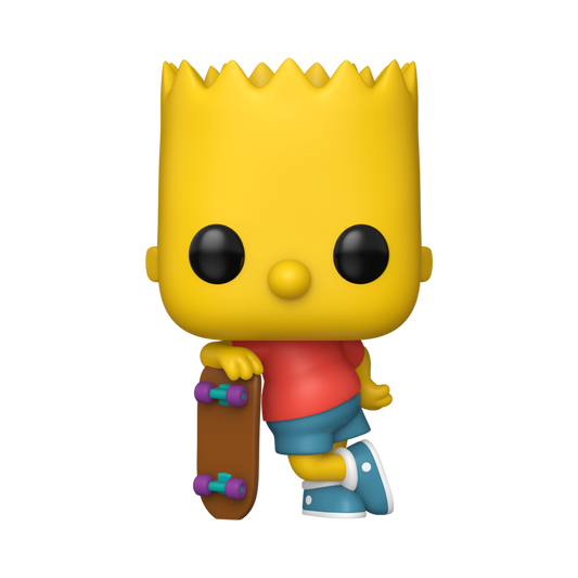 POP! ANIMATION: THE SIMPSONS: BART W/ SKATEBOARD