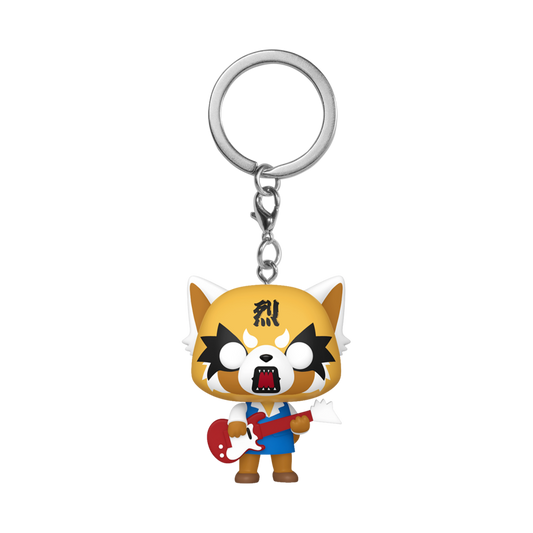 POCKET POP! ANIMATION: AGGRETSUKO W/GUITAR KEYCHAIN