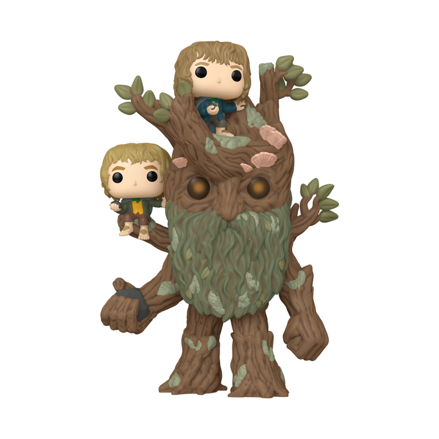 POP! MOVIES: LORD OF THE RINGS: TREEBEARD WITH MERRY & PIPPIN 6 INCH