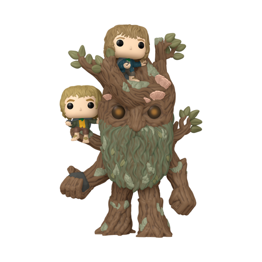 POP! MOVIES: LORD OF THE RINGS: TREEBEARD WITH MERRY & PIPPIN 6 INCH