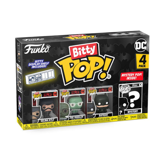 POP! MOVIES: BATMAN 85TH ANNIVERSARY CATWOMAN BITTY POP FOUR PACK