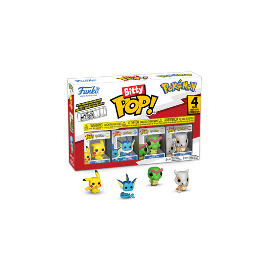 POP! GAMES: POKEMON PIKACHU: BITTY POP FOUR PACK