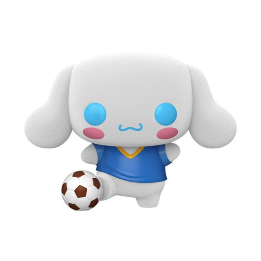 POP! HELLO KITTY: CINNAMOROLL W/ SOCCER BALL FLOCKED
