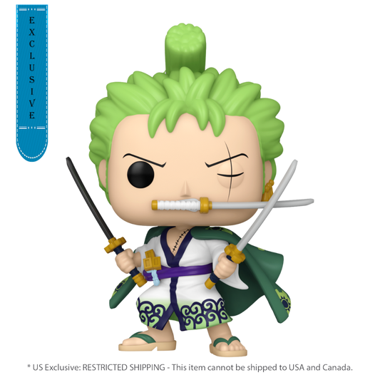 POP! ANIMATION: ONE PIECE: RORONOA ZORO (GLOW)