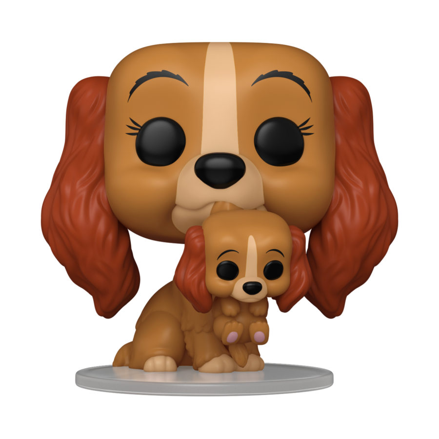 POP! DISNEY LADY & THE TRAMP: LADY W/ PUPPY 70TH ANNIVERSARY