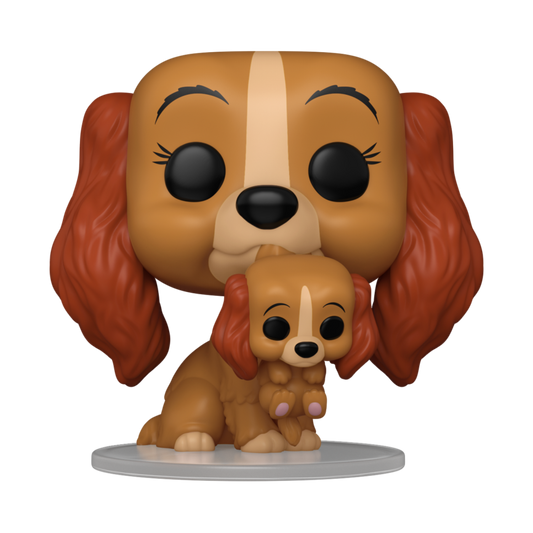 POP! DISNEY LADY & THE TRAMP: LADY W/ PUPPY 70TH ANNIVERSARY