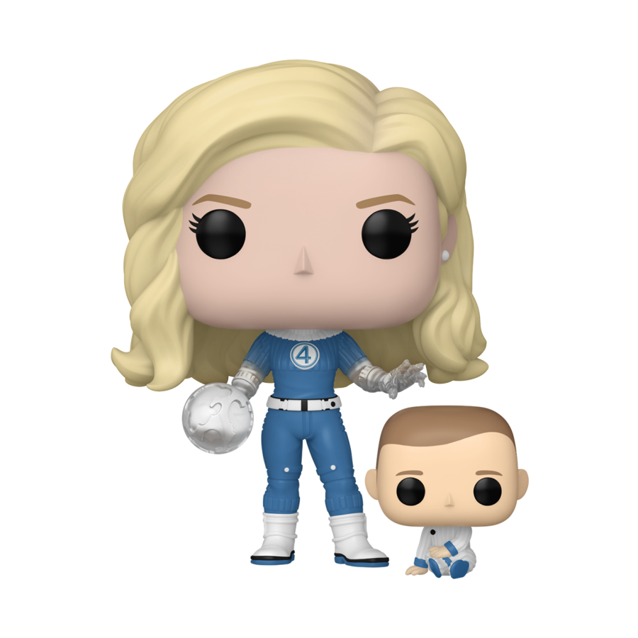 POP! MOVIES: FANTASTIC FOUR: INVISIBLE WOMAN WITH FRANKLIN