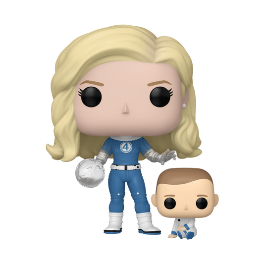 POP! MOVIES: FANTASTIC FOUR: INVISIBLE WOMAN WITH FRANKLIN