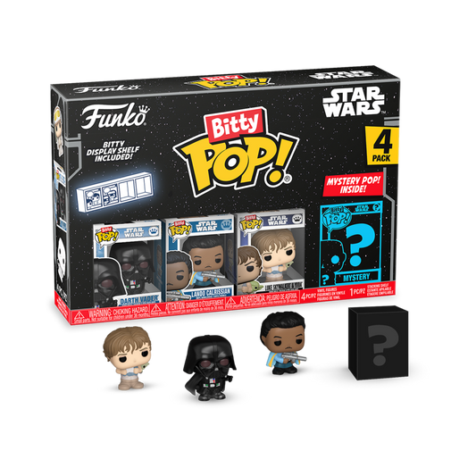 POP! MOVIES: STAR WARS: DARTH VADER BITTY POP FOUR PACK
