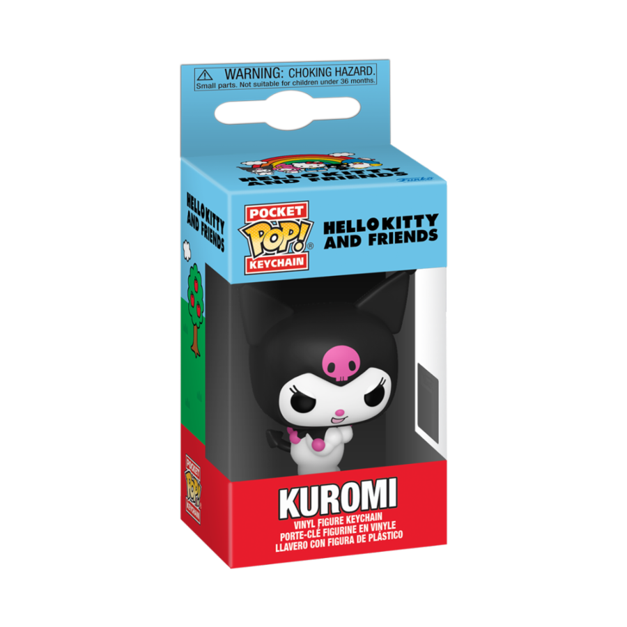 POCKET POP! HELLO KITTY: KUROMI KEYCHAIN