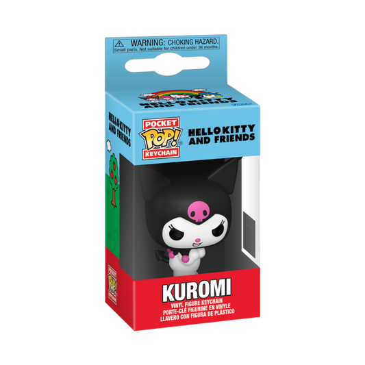POCKET POP! HELLO KITTY: KUROMI KEYCHAIN
